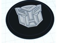 Autobot symbol Modular Logo Insert by rkxone