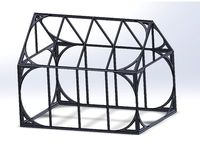 Greenhouse style terrarium by PeteA