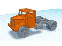 N Scale 1947 Diamond T Semi by rshoaf883