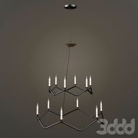 Circa - Choros two tier chandelier