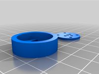 KR Sabers 1" Neopixel slimline adaptor by Vyprman