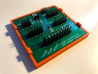 Atmel ICE Baseplate Header Adapter by MakerHX
