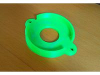 FPV tinywhoop drone gate base for pool noodle by Keukentafel