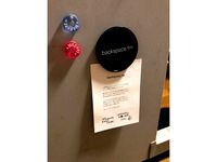 backspase.fm stecker magnet by T_Uehara