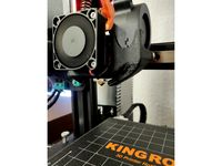 KP3S Modular Fan Duct for 3010/4010 Hotend and 4020 or 5015 Part cooling + ABL Mount / BLTouch by ericssonn