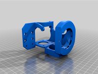 CoreXY ELF Dragon/V6 Hotend mount true DD 270D by Goblins