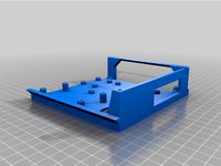 Rear Electronics Case Remix for Rasp Pi, LM2596s Buck Converter, and Relay by TheWunderBread