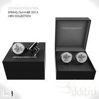 ZARA flower cufflinks