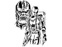 MCU Nebula stencil by Longquang