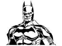 Batman stencil 3 by Longquang