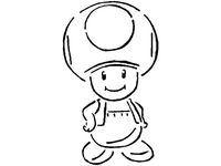 Toad stencil 2 by Longquang