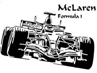 Mclaren formula 1 stencil by Longquang