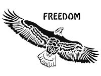 Eagle stencil by Longquang