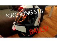Kingsong S18 Rear Clip Light Hook by Nevilos