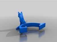 curtain holder with fox by supaninjacool