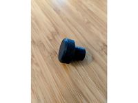 Knurled thumbscrew knob (M4) by skrrat