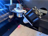 K40 Fan with bracket Remix for 40mm Fan Mounting Bracket by sproutless