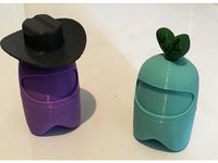 Among Us - Head with swappable hats! by Joseph2222