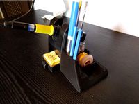 Soldering station accessories holder  by saldorin