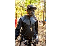Extended Plague Doctor Mask Beak by sarahperdue5
