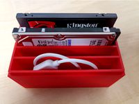 Storage Box for SSD+HDD by Javicom