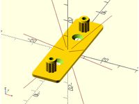 Invisible Extension/Powerstrip wall mount by rvtwisk