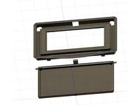 Mercedes Vito / Viano W639 Cosmetic Mirror (in the sun visor) by ivica68