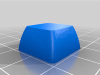 Low profile Keycap by zackinzanebyrd
