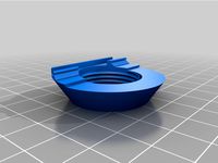 Ender 3 Adjustable feet spikes by Pugwash
