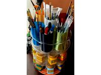 Azure Film Spool Paintbrush organizing cups Vase Mode by Jdalycache