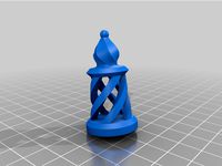 No support spiral chess set! by tomarnison
