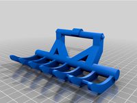 Bruder Bucket Hinged Forks for Telescopic Loaders by steriku