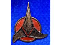 Small Klingon Badge by makersendinfo