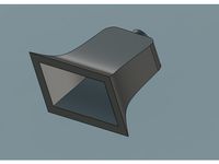 28mm Speaker Horn by MakerTinkerSoldierSpy