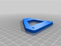 Tronxy x5s 10mm x 20mm Drag chain mount by AFlyingCosmonaut