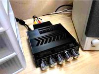 DIY 2.1 Amplifier Case  by rgruian