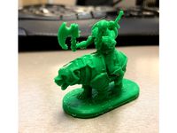 Male Barbarian - Bear Cav by hudgda75