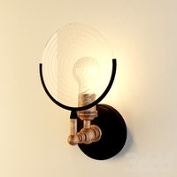 Glasslight Lens Sconce