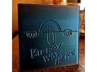 Condom Case Kilroy Was Here by Dvulikiy