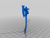 Space Elf Axes for Big Boy Spirit RObot by cornivius