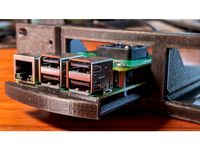 Raspberry Pi 1U Rack / Unifi by rickoman