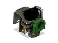 CoreXY ELF Dragon/V6 Hotend mount true DD by Goblins