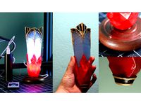 Soul Crystal Replica and USB Lamp by Polyethylen