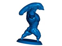 Ultra Swole Alien Xenomorph Bodybuilder by ToaKamate