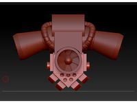 MK II Space Warrior backpack for Funko Pop by Gonfrask