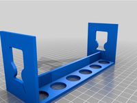 Fountain Pen Ink Sample Rack by coyote240