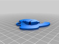 Crips sign keychain by Zamo0