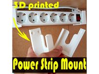 Universal Power Strip Mount by jtronics
