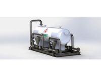 64 + Scale + Oil And Gas + Triphase Separator Vessel + Skid by mokeco