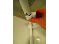 Shower head holder extension by Vegster